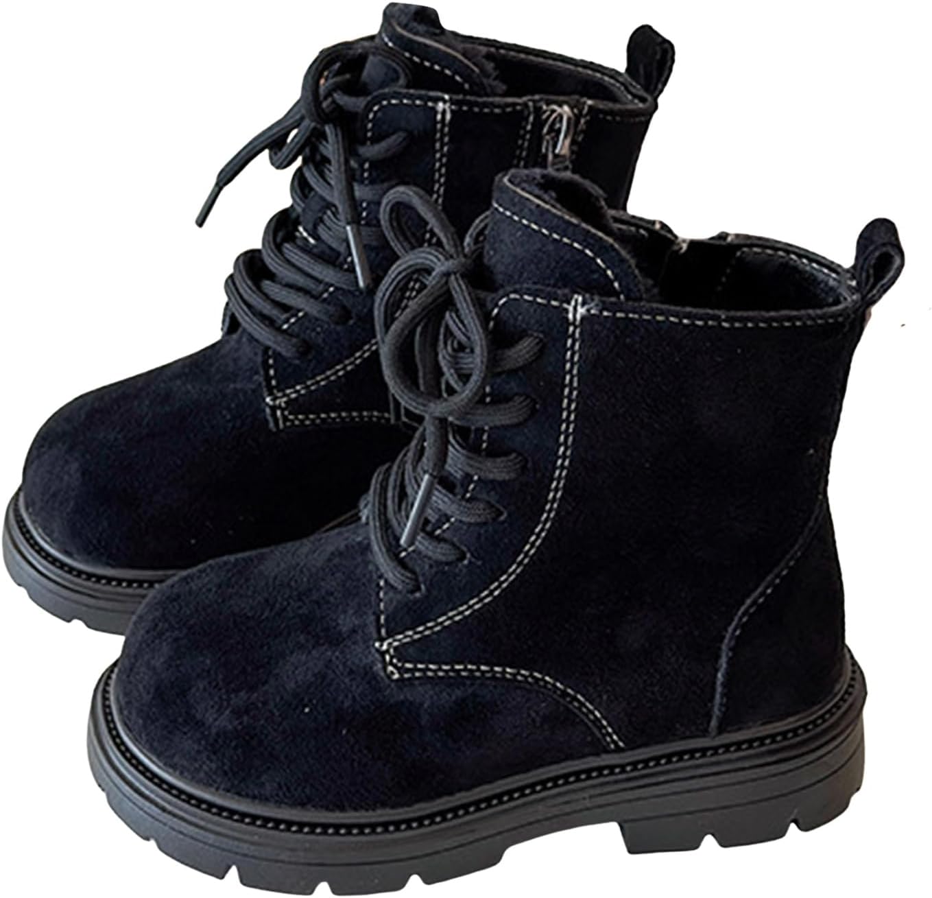 

Мальчики Девочки Малыши Зимние Снежные Ботинки Водонепроницаемые Нескользящие Уличные Обувь Комфортные Теплые на Меху Легко Надевать Стелька с Памятью Форма Ботильоны для Щиколотки (Малыши/Дети/Большие) Generic, Black