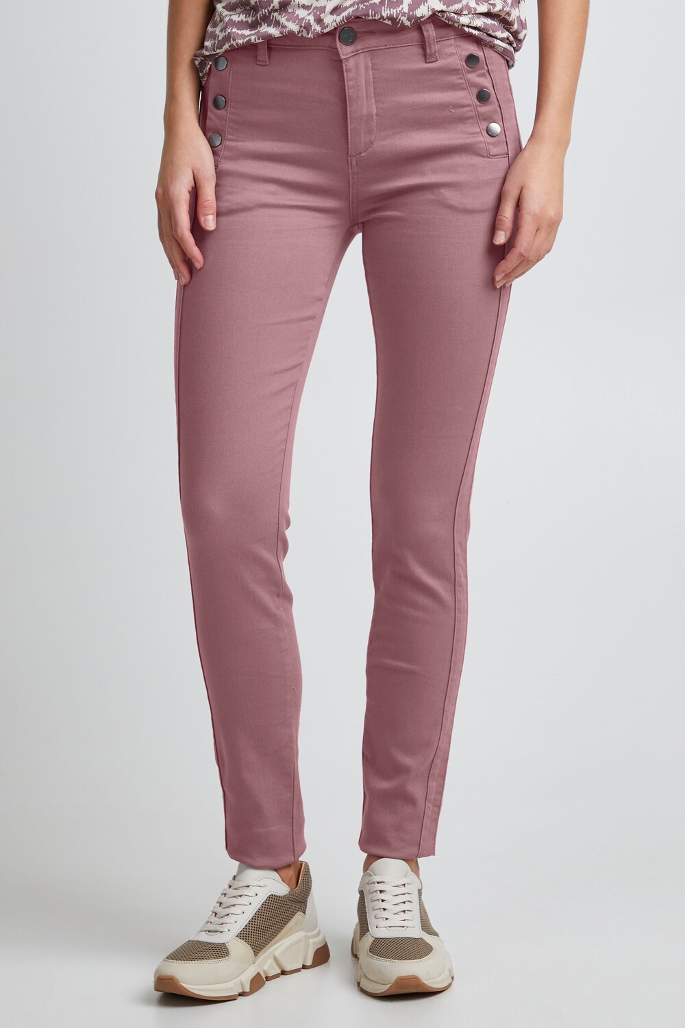 

Брюки Fransa Röhrenhose, коричневый