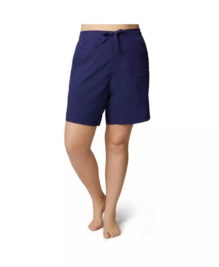 

Бермуды пляжные Plus Size Bermuda Board Short II Free Country, синий