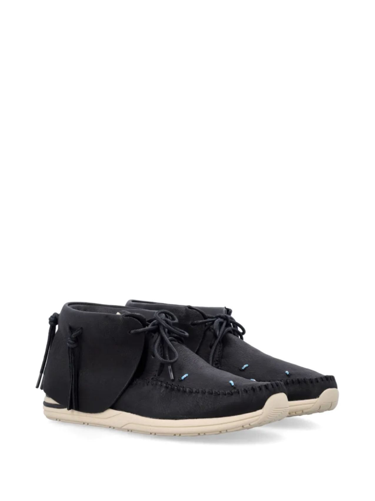 Кроссовки Visvim Lhamo на шнуровке, черный — фото 2