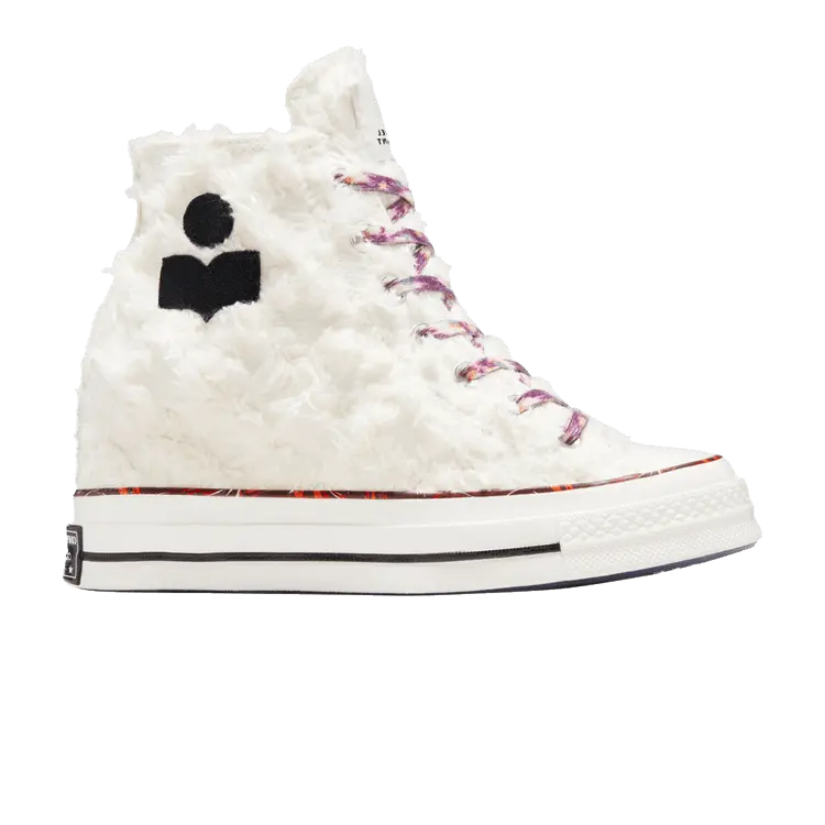 

Кроссовки Converse Isabel Marant x Chuck 70 Internal Wedge High Vanilla White, кремовый