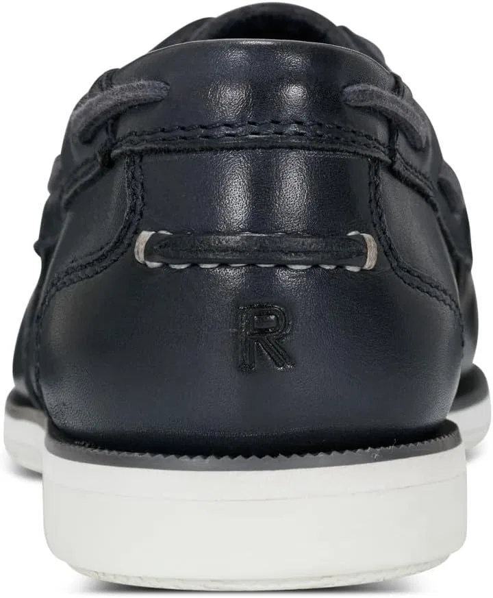 Мужские лодочные туфли Rockport Ports of Call Perth, Dark Blue Leather — фото 2