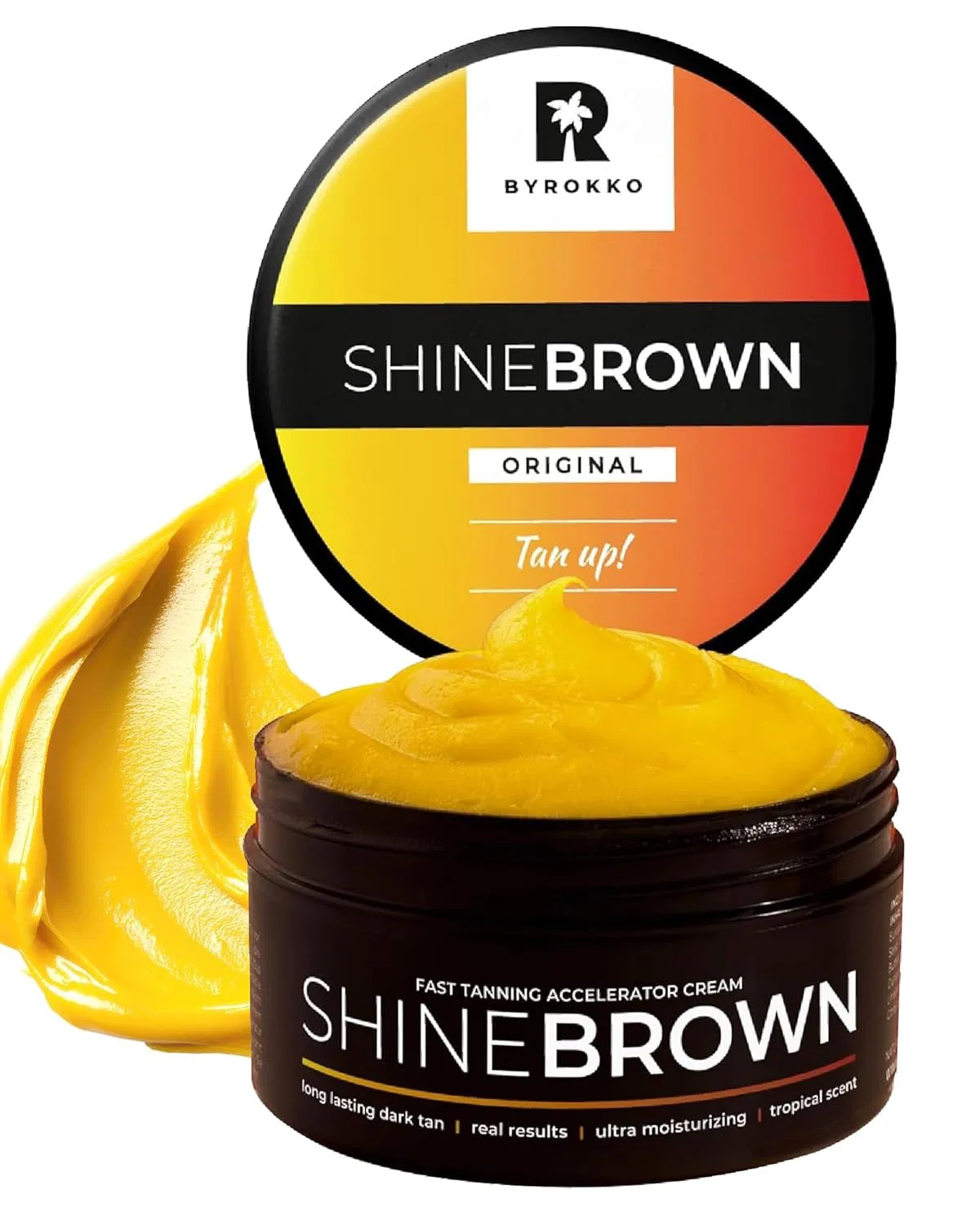 Крем для загара Byrokko Shine Brown Premium Tan Acceleration Cream, 210 мл Byrokko