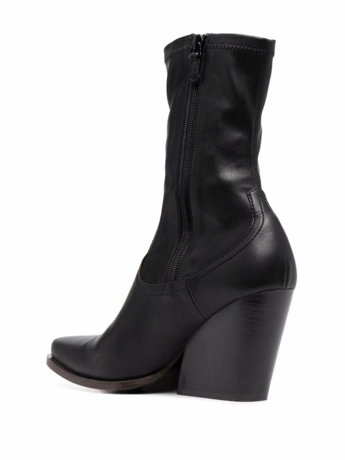 Stella McCartney ботильоны Cowboy Stretch 95, черный — фото 3