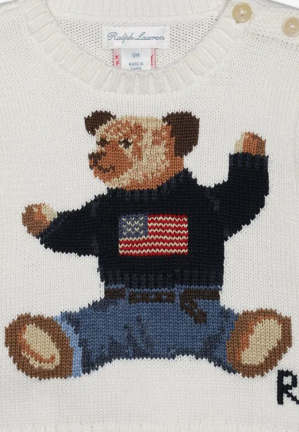 Хлопковый свитер polo bear 02y, унисекс. Polo Ralph Lauren, Nevis — фото 3