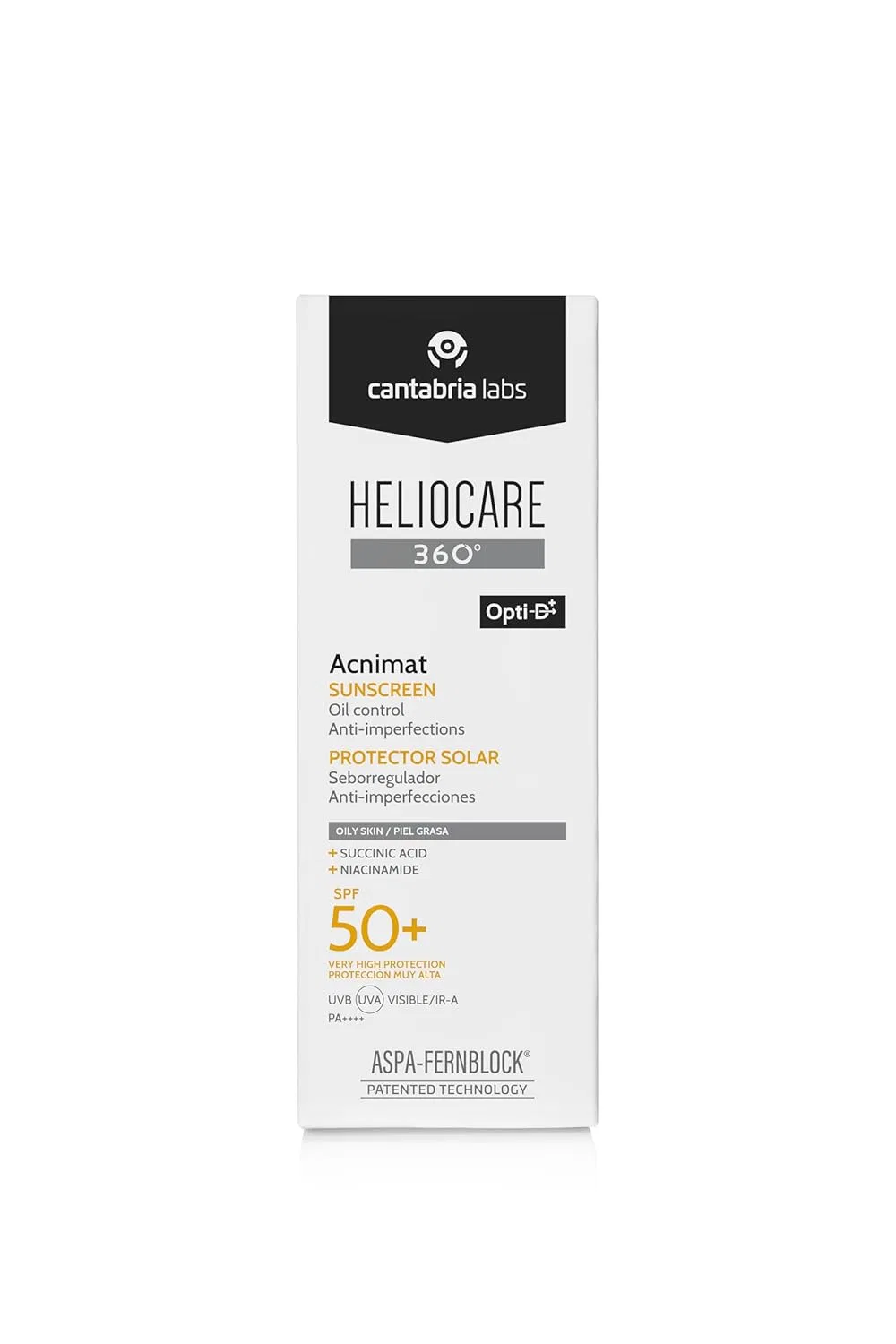 Солнцезащитный крем для лица Heliocare 360° Acnimat SPF 50+ от Cantabria Labs Cantabria Labs — фото 2