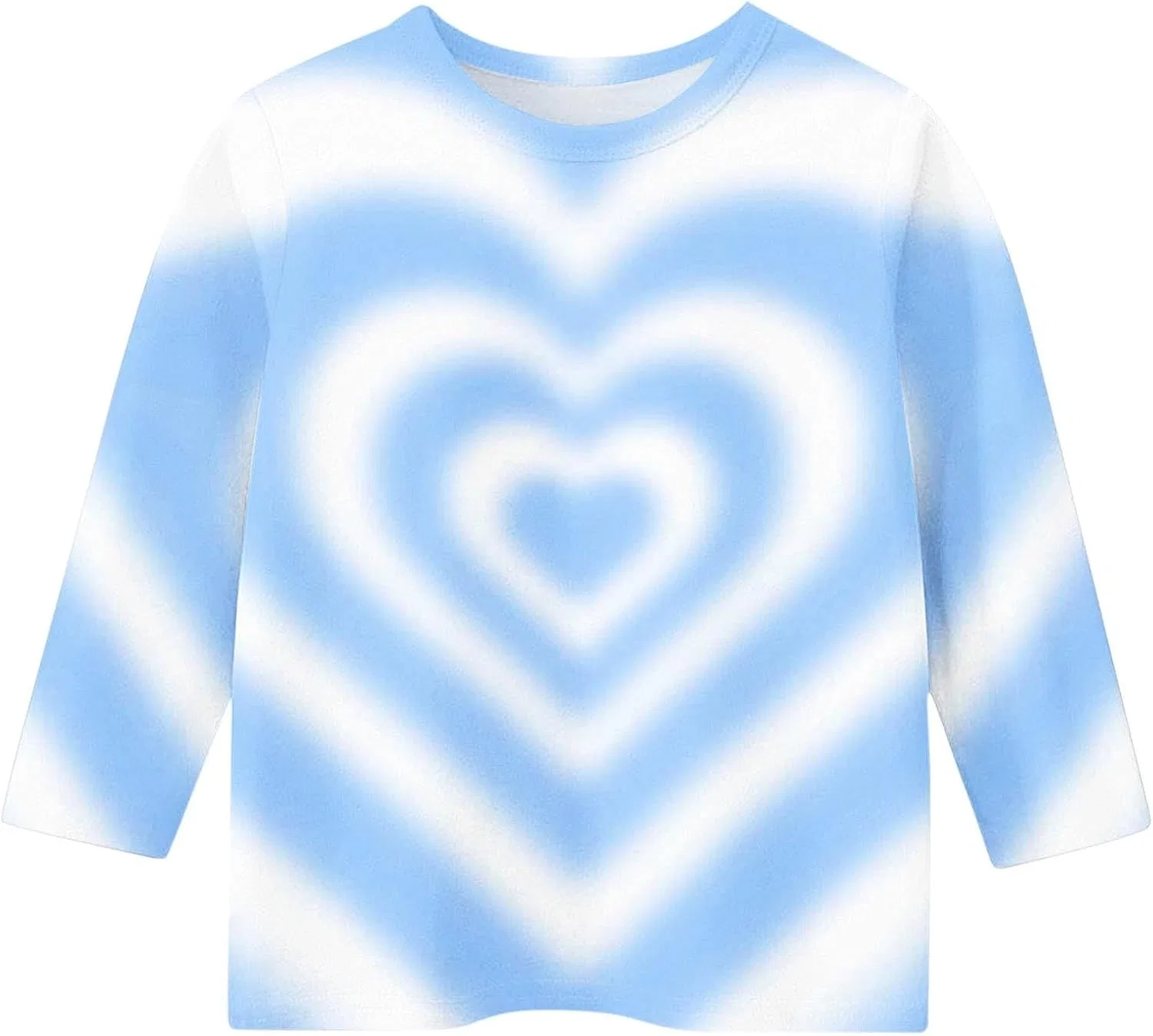 Футболка с 3/4 рукавом, tie-dye, Zzalalana, набор из 2-3 штук, Blue — фото 2