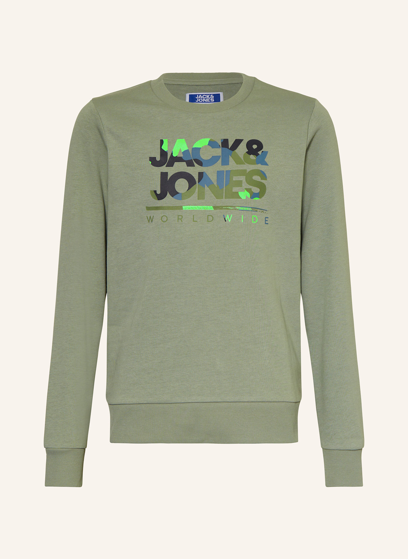 

Толстовка Jack&Jones, зеленый