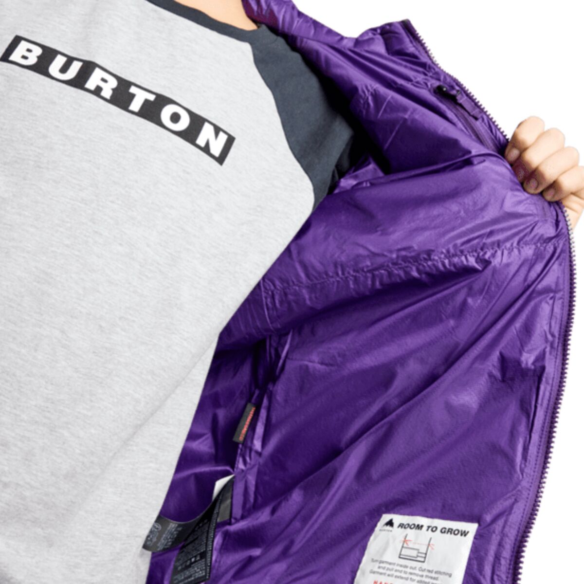 Синтетическая утепленная куртка Vers-Heat - детская Burton, пурпурный — фото 2