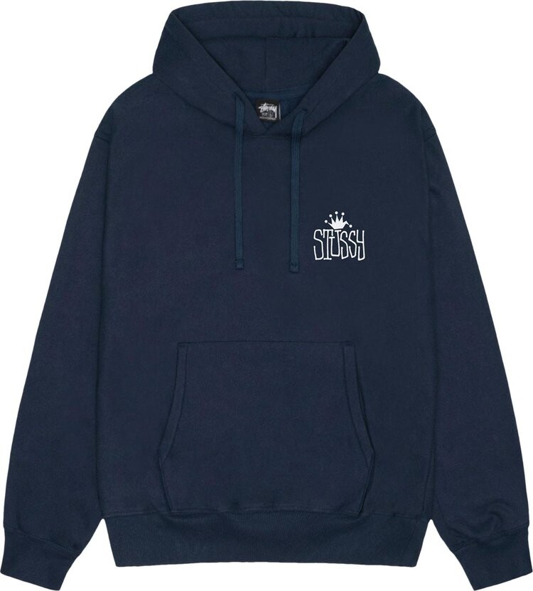 

Худи Stussy Crown International 'Navy', синий