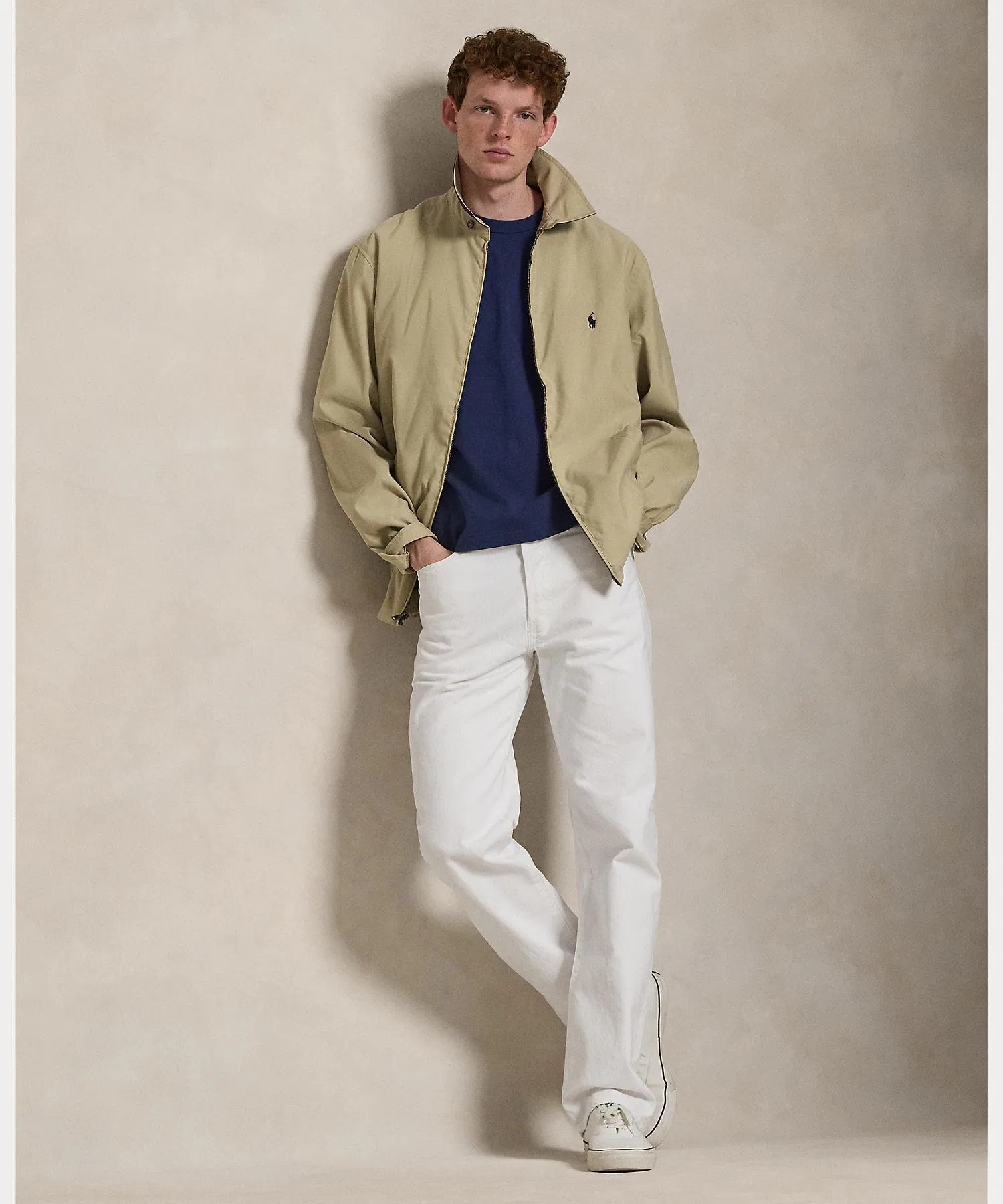 Мужская футболка Polo Ralph Lauren с логотипом — фото 3