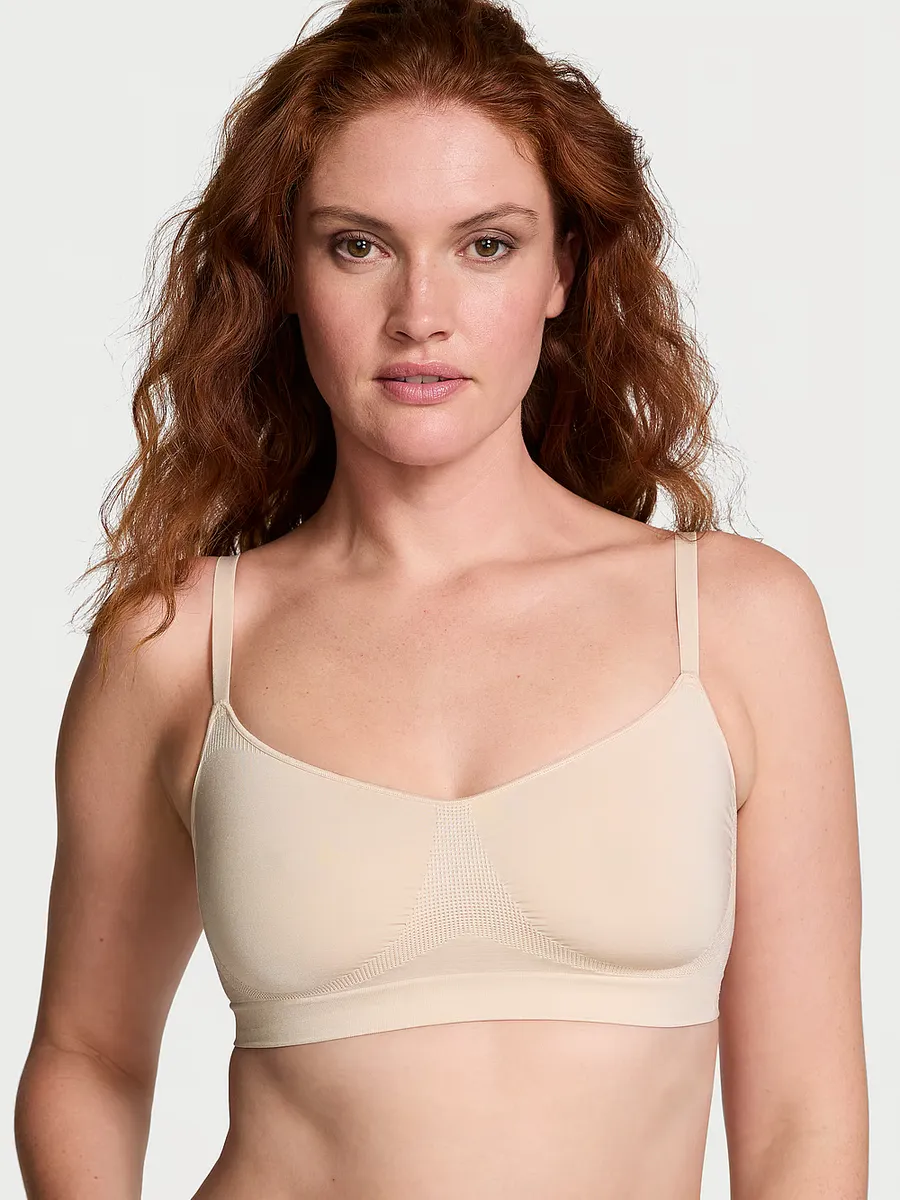 

Бюстгальтер без косточек Seamless Shaping Victoria'S Secret, цвет Marzipan
