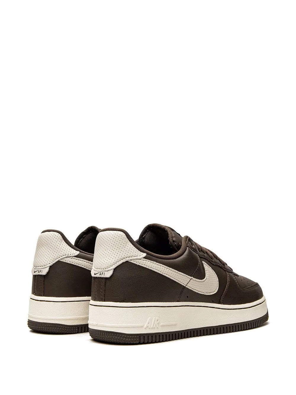 Кроссовки Air Force 1 '07 Craft Dark Chocolate Nike, коричневый — фото 3