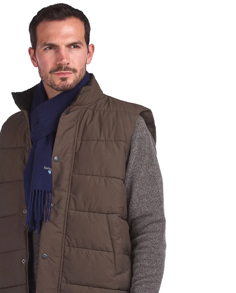

Шарф Barbour однотонный, синий