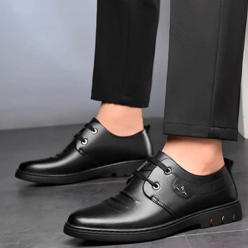 Лоферы кожаные шнурованные Vintage Spike, черный DHFIRUFSHLO — фото 2