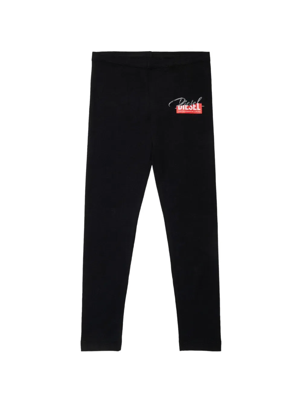 Легинсы с логотипом Diesel Kids, черный