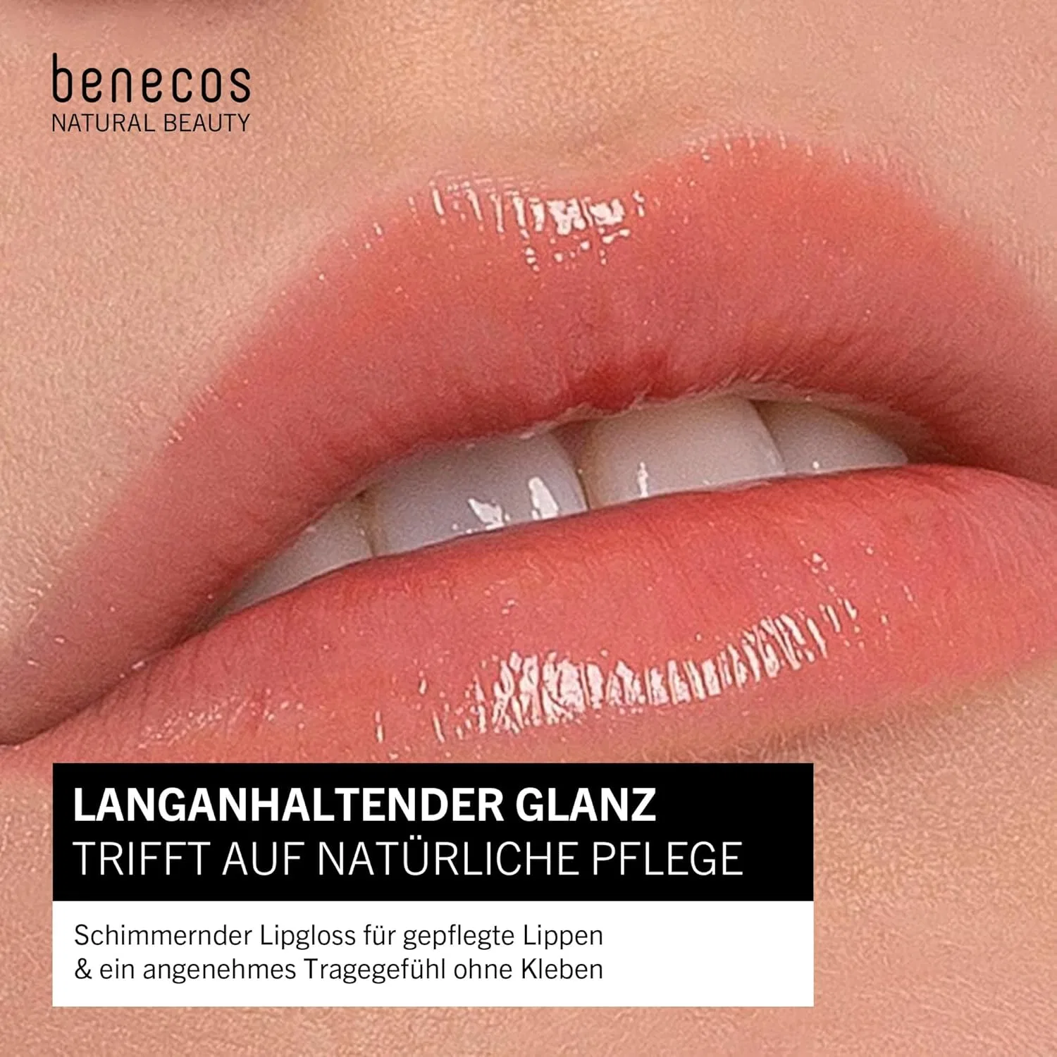 Натуральный блеск для губ «Benecos» Benecos, Lightpink — фото 4