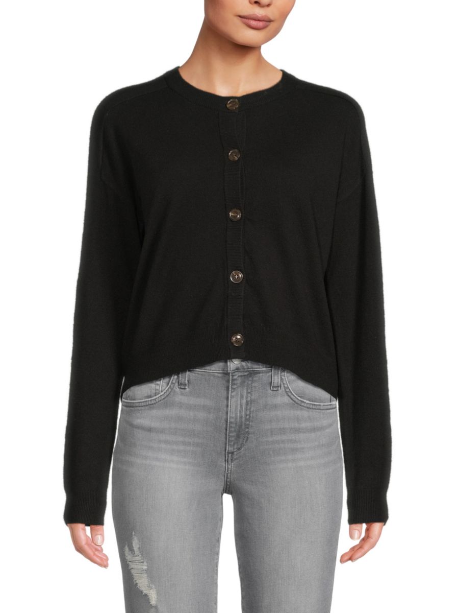 

Кардиган с круглым вырезом Vero Moda, черный