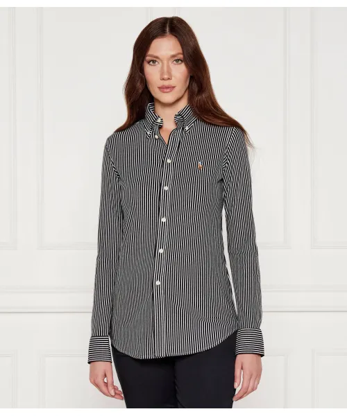 

Рубашка Slim fit Polo Ralph Lauren, черный