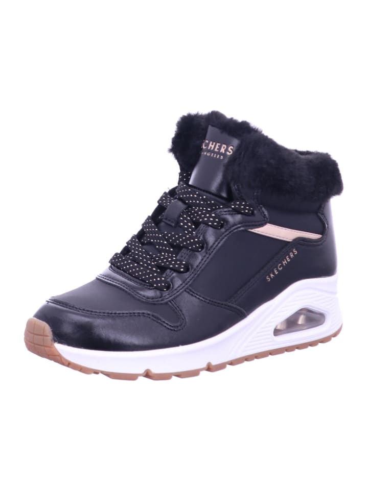 

Skechers Кроссовки UNO на шнуровке - COZY ON AIR, черные