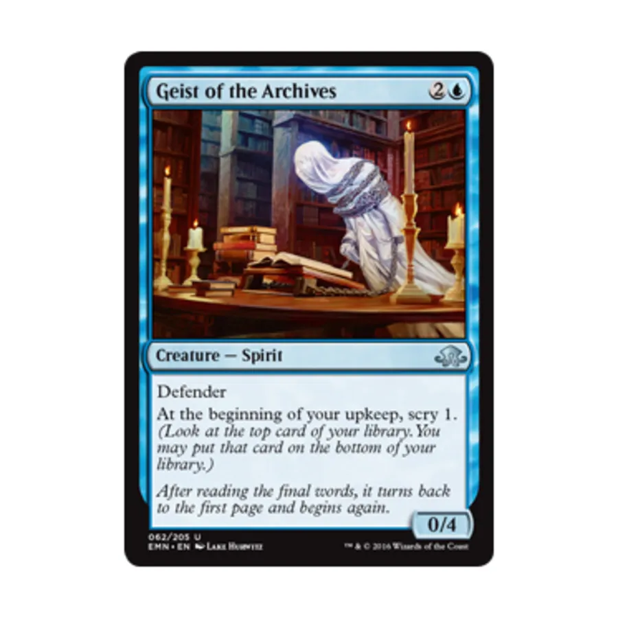 

CCG Призрак Архивов (U), MTG - Eldritch Moon