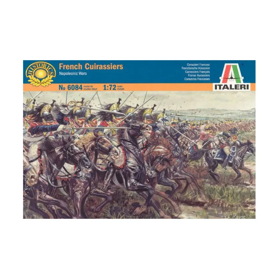 

Французские кирасиры, Historics - Napoleonic Wars 1815 (1:72) (Italeri)