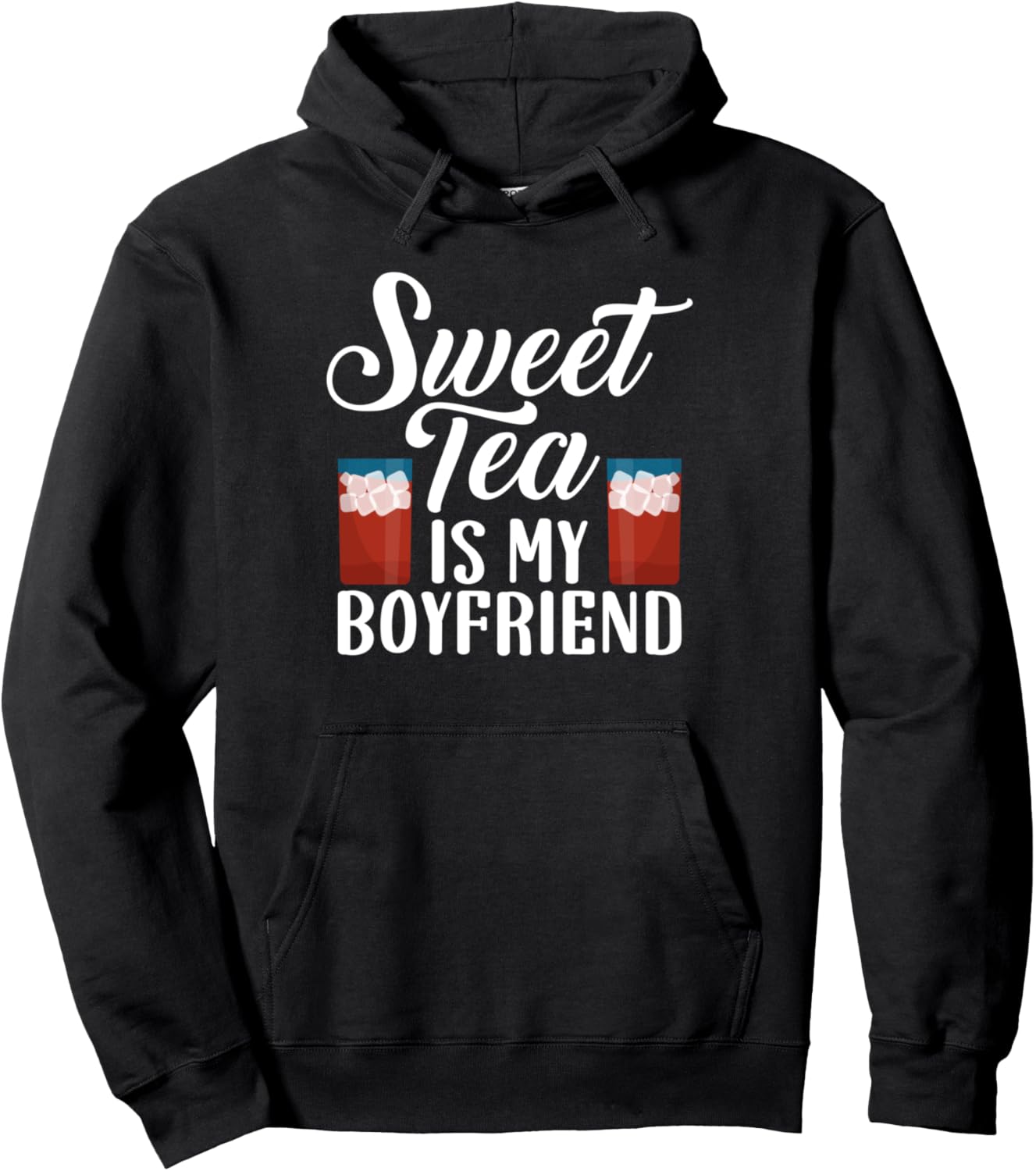 

Милая толстовка - это валентинка моего парня. Худи с милой футболкой Sweet Tea Lover Gifts & Sweet Tea Gift, черный