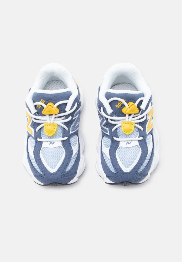 9060 детские туфли унисекс New Balance, Vintage Indigo/Apollo Gold-Coloured — фото 4