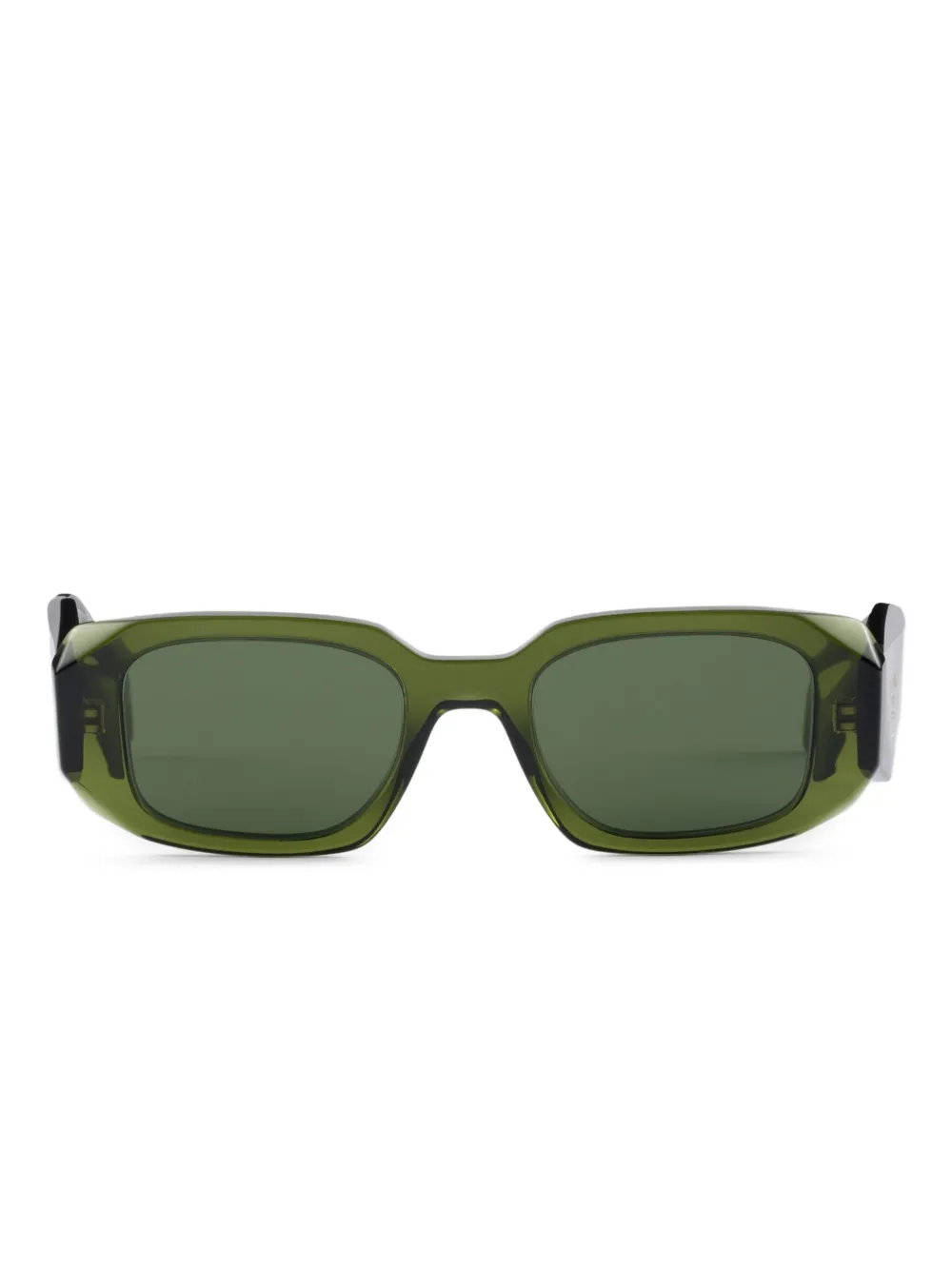 

Солнцезащитные очки Symbole Prada Eyewear, зеленый