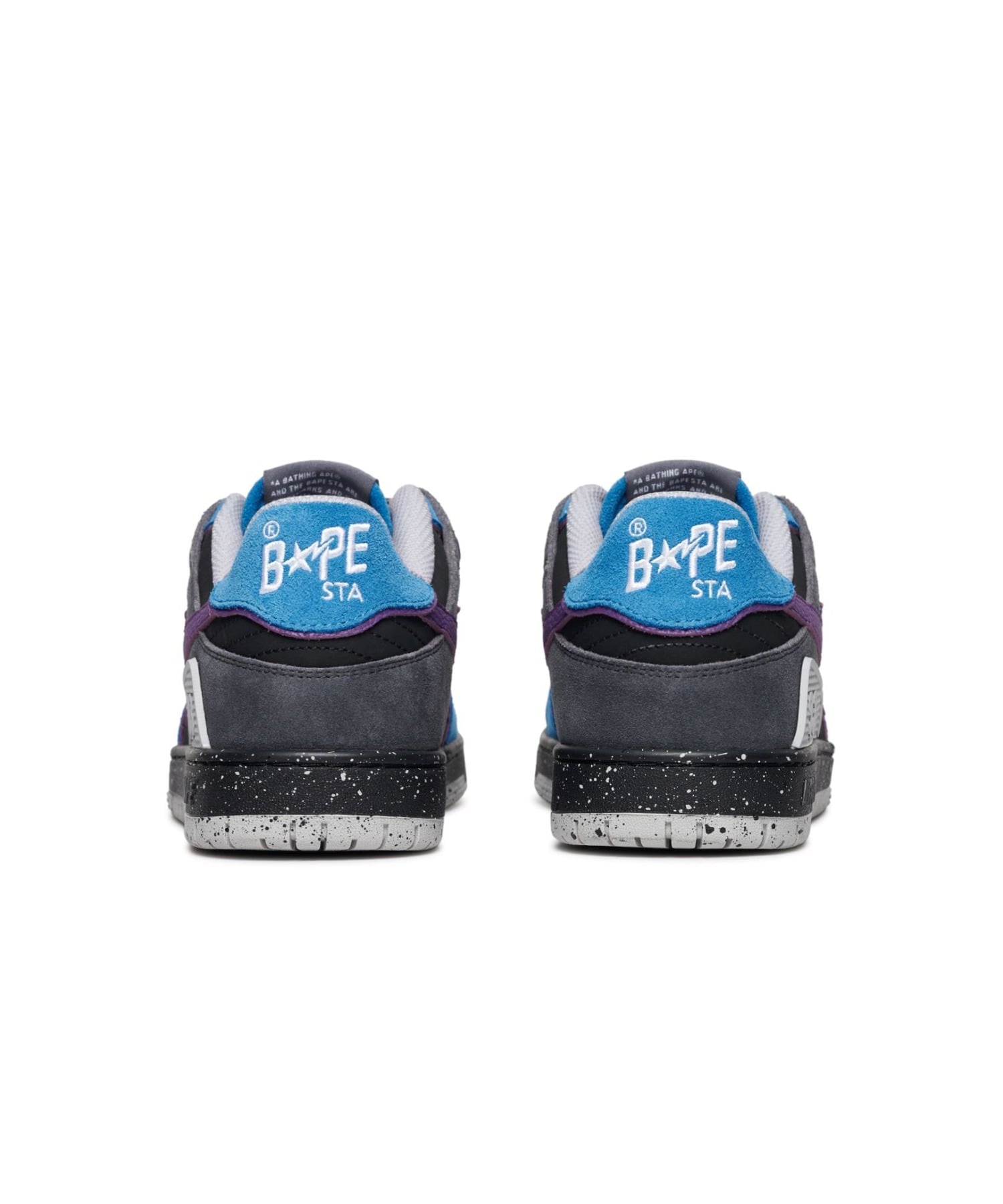 (M)BAPE SK8 STA #1 M2 A BATHING APE, BLUE — фото 3