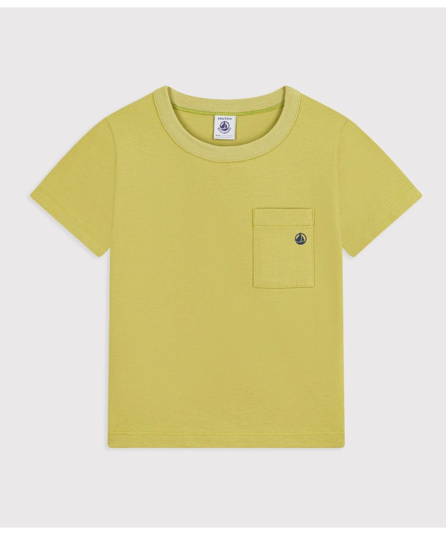 Детская футболка PETIT BATEAU с коротким рукавом и карманом — фото 3