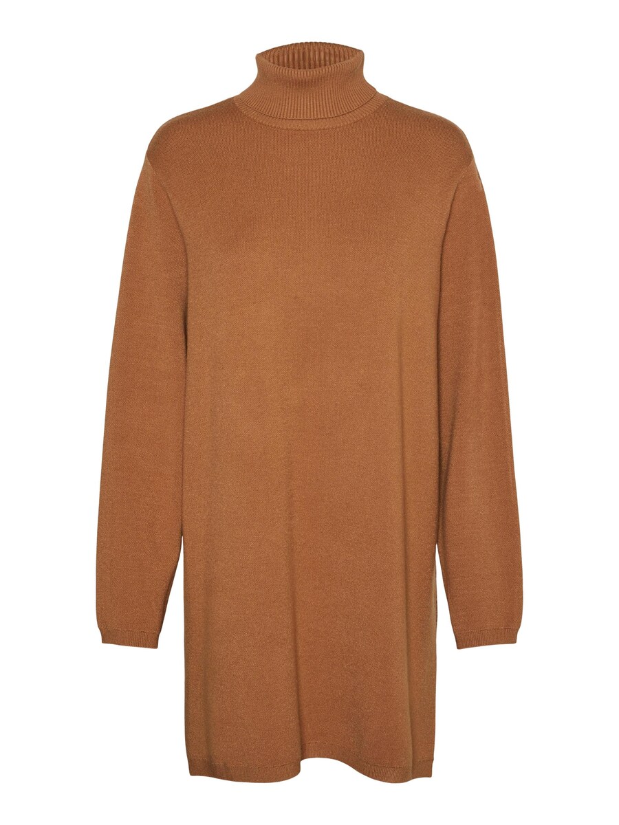 

Вязаное платье VERO MODA Knitted dress MATHILDE, цвет ochre