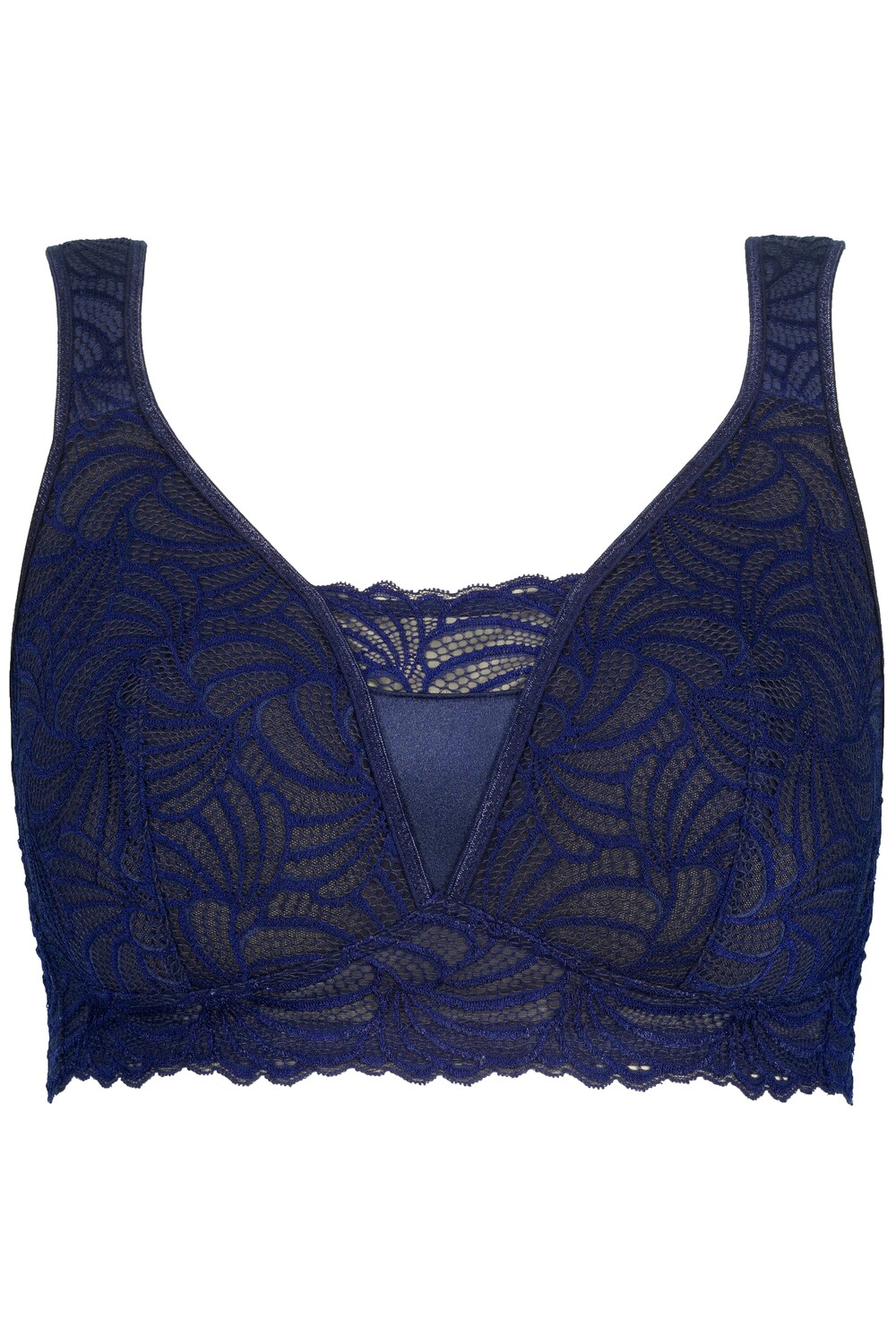 

Бюстгальтер без косточек Ulla Popken BH ohne Bügel, ночной синий