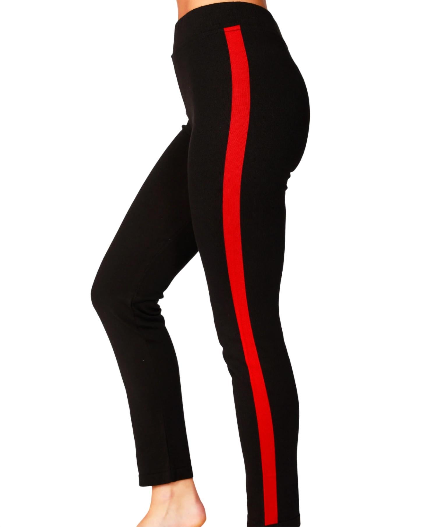 

Спортивные штаны в черно-красном цвете Angel Apparel