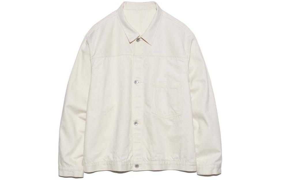 

Короткая джинсовая куртка Nanamica, белый