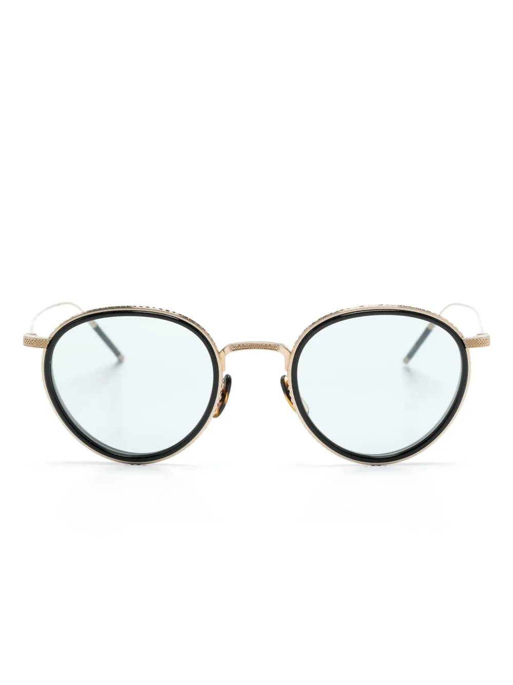 

Солнцезащитные очки TK-8 в круглой оправе Oliver Peoples, черный