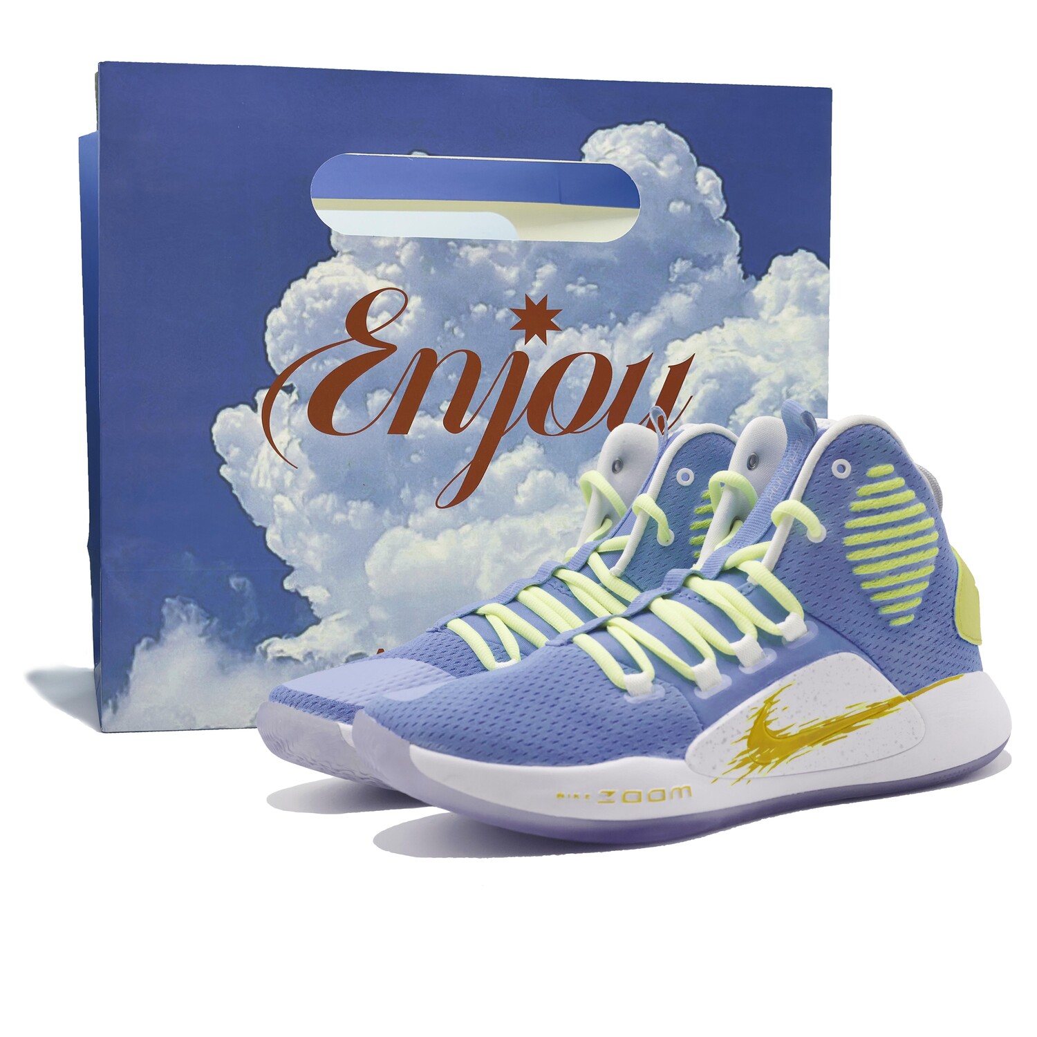 

Баскетбольные кроссовки Hyperdunk X Basketball Shoes Men Mid-Top Blue Nike
