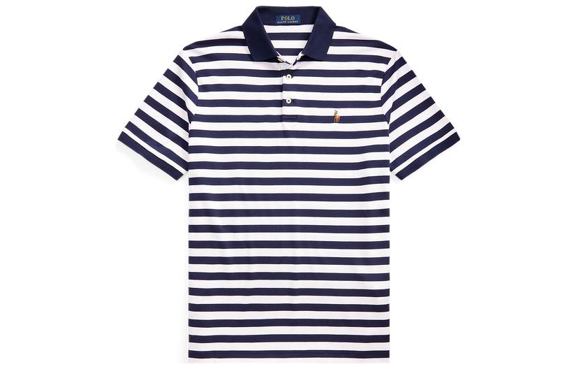 SS22 Футболка поло мужская морской синий Polo Ralph Lauren — фото 2