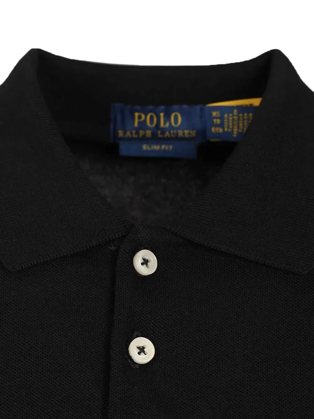 Топ-поло с короткими рукавами POLO RALPH LAUREN, черный — фото 4