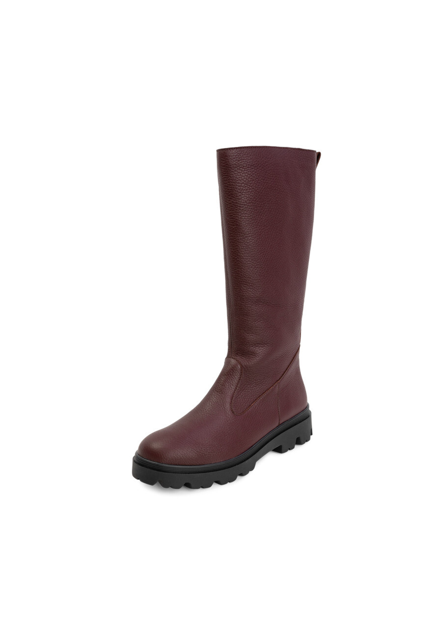 

Ботинки VITAFORM Hirschleder Stiefel, цвет aubergine