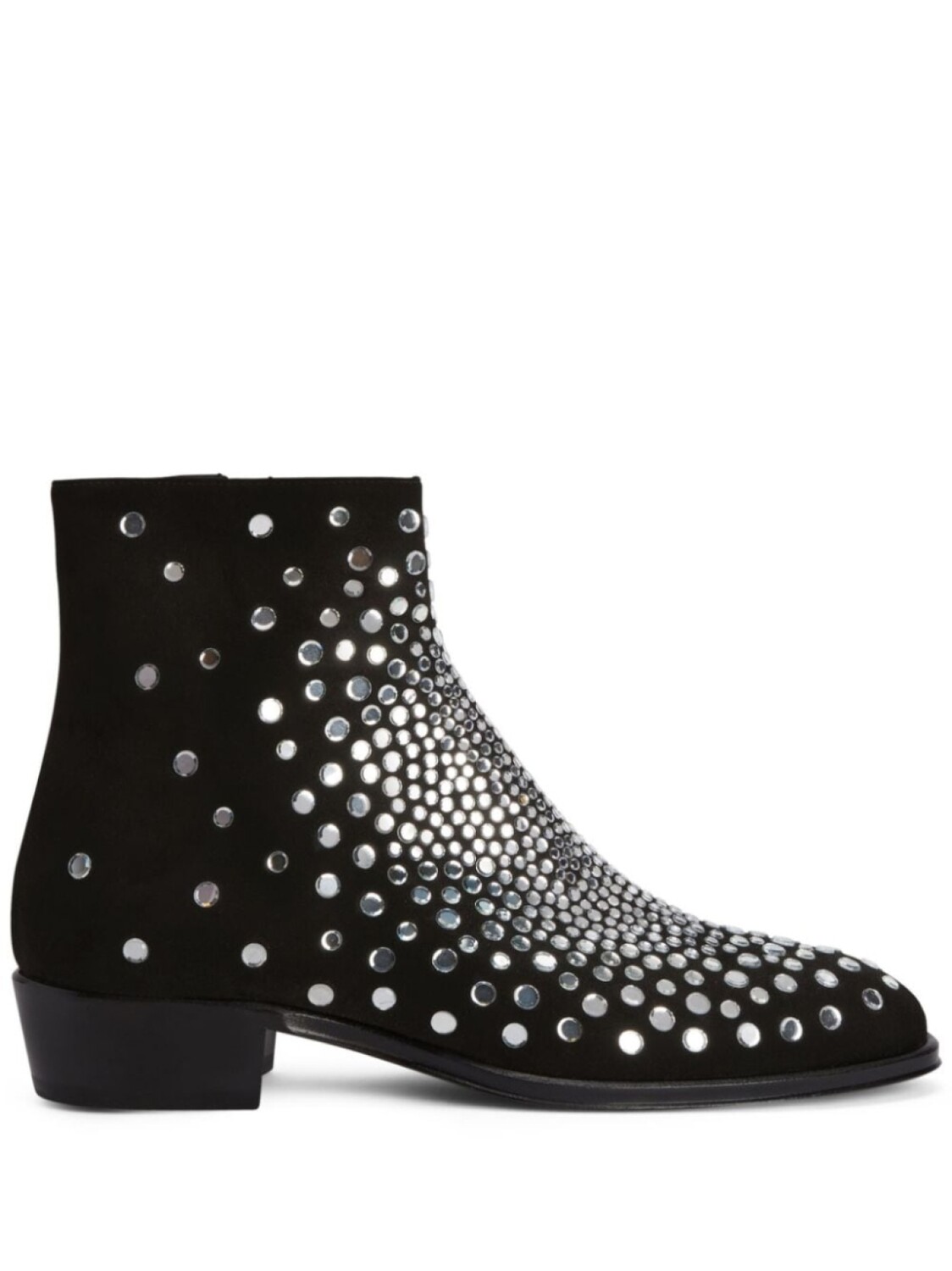

Giuseppe Zanotti ботинки Fabyen с кристаллами, черный