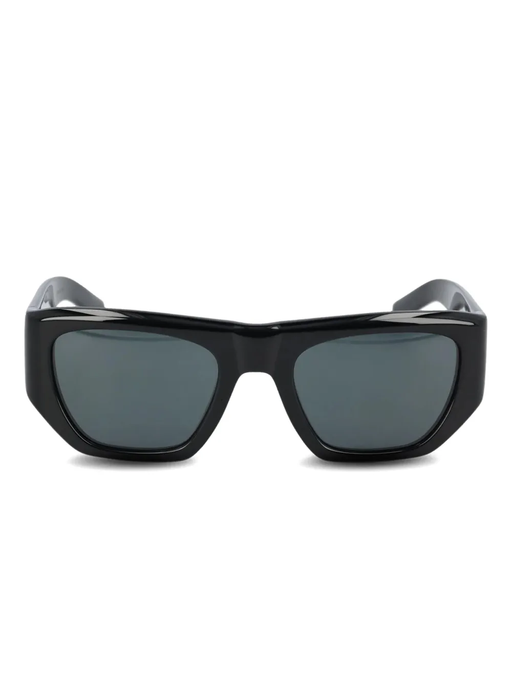 

Солнцезащитные очки с логотипом в прямоугольной оправе Saint Laurent Eyewear, черный