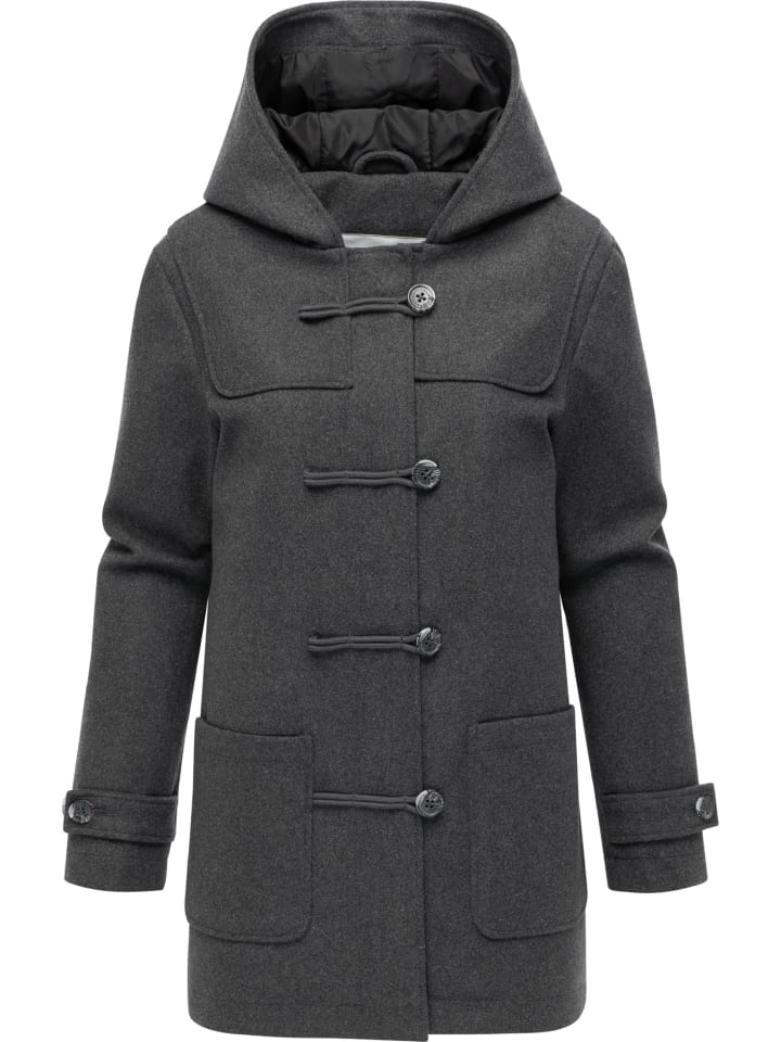 

Ragwear Зимнее пальто Duffina YOUMODO темно-серого цвета