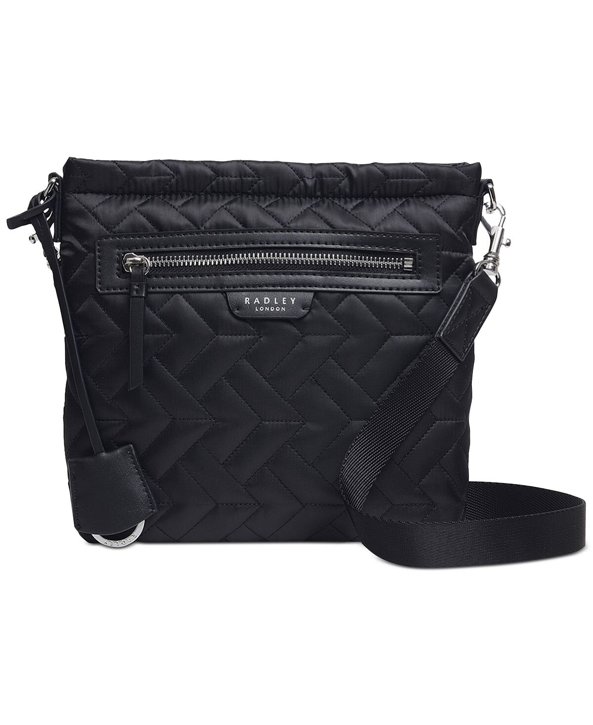 

Женская маленькая сумка через плечо Finsbury Park Quilt на молнии Radley London, черный