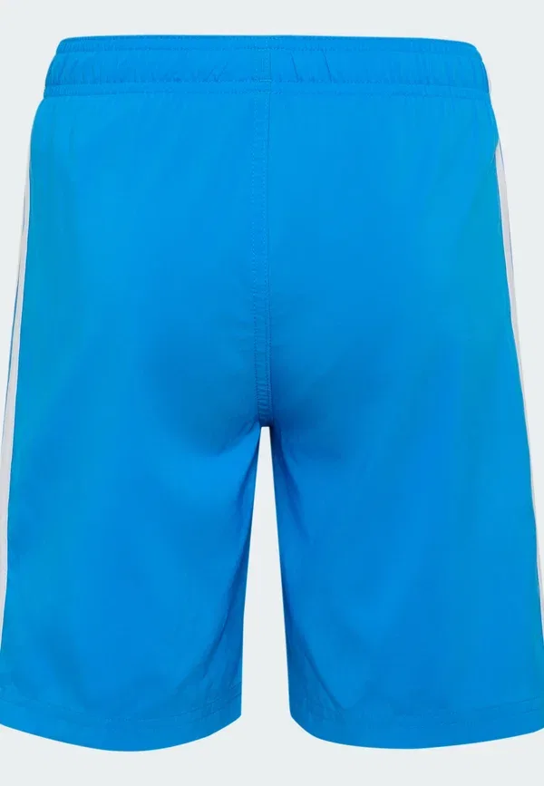 Плавки Adidas Performance 3S shorts, ярко-синий белый — фото 2