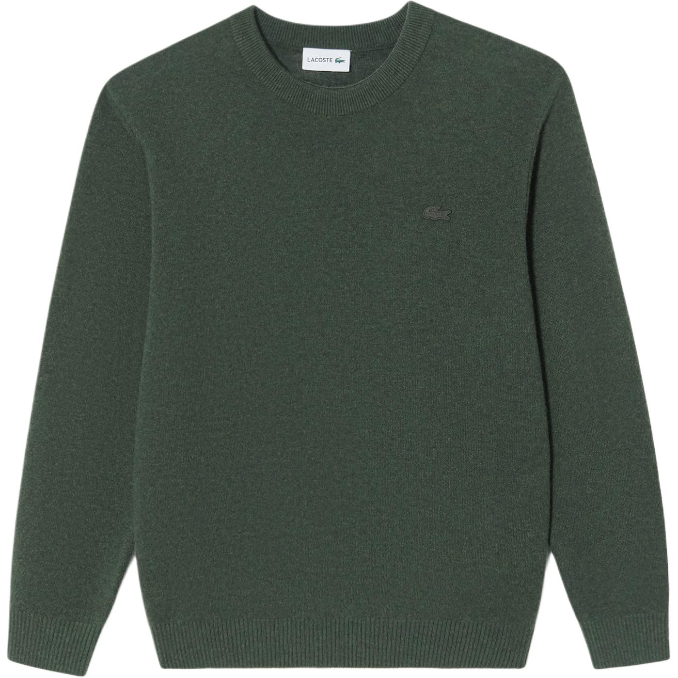 

LACOSTE Зеленый свитер для мужчин