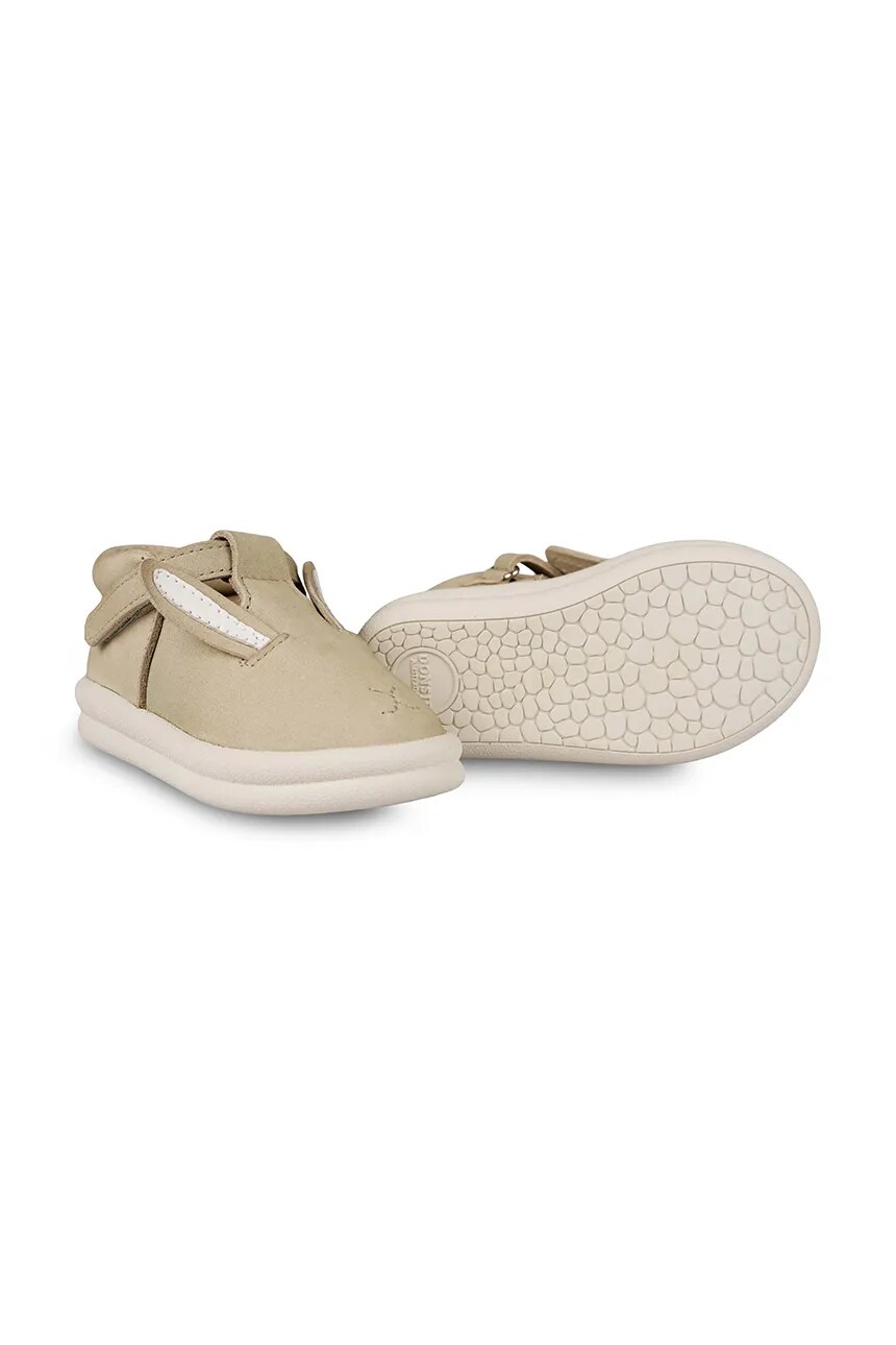 

Нубуковые полусапожки для детей Zazo Classic Shoes Bunny Donsje, бежевый