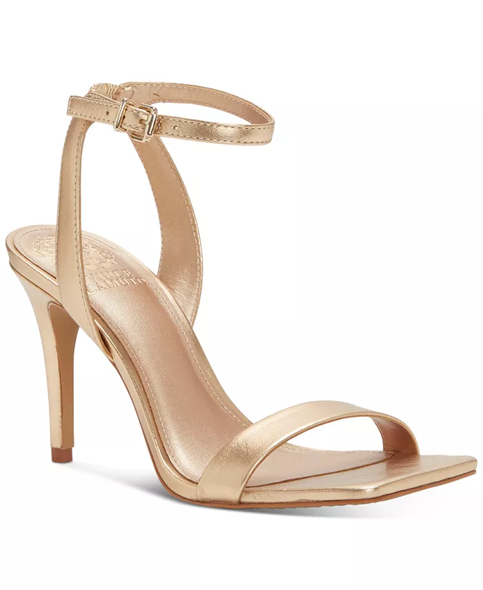 Женские сандалии Saprenda с ремешком на щиколотке Vince Camuto, золотой