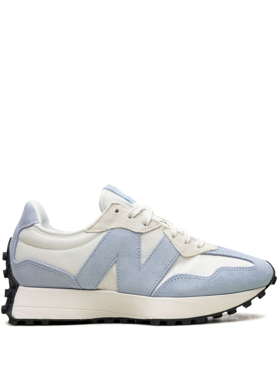 

Кроссовки 327 White/Light Blue New Balance, синий