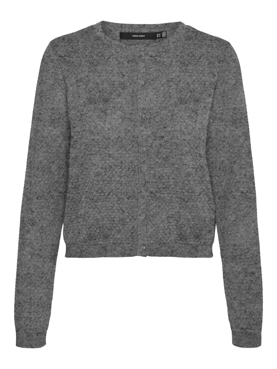 

Вязаный кардиган VERO MODA Knit Cardigan VMCare, базальтовый серый